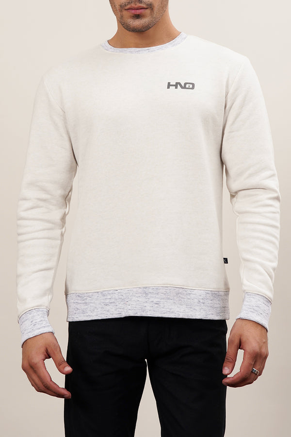 Men'S Melange Sweat Shirt