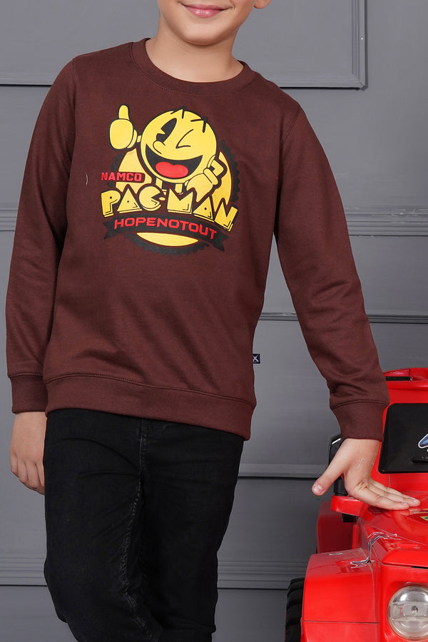 Boys Pacman Sweat Shirt