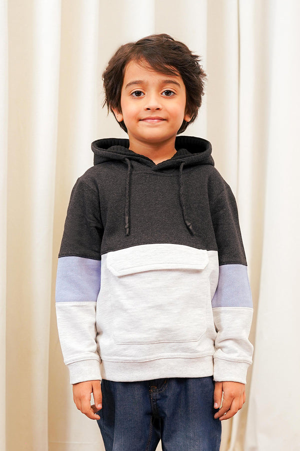 Boys Colour Block Jumper