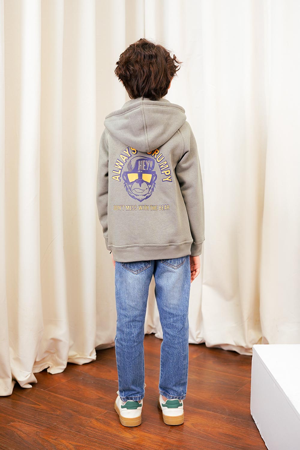 Grumpy Hoodie For Boys