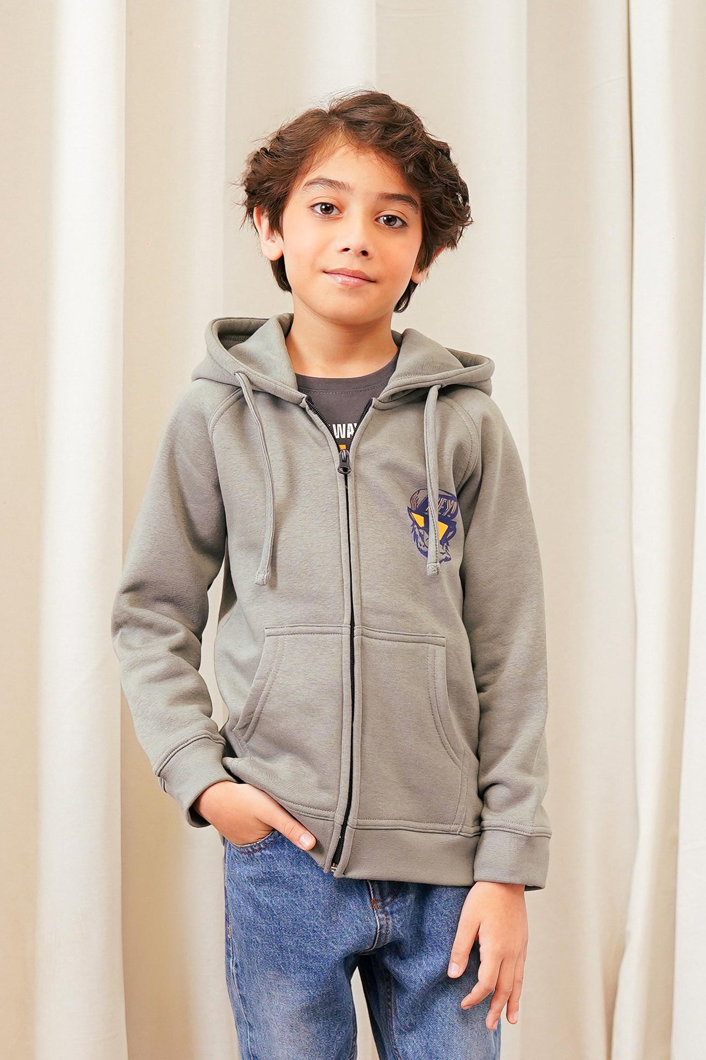 Grumpy Hoodie For Boys