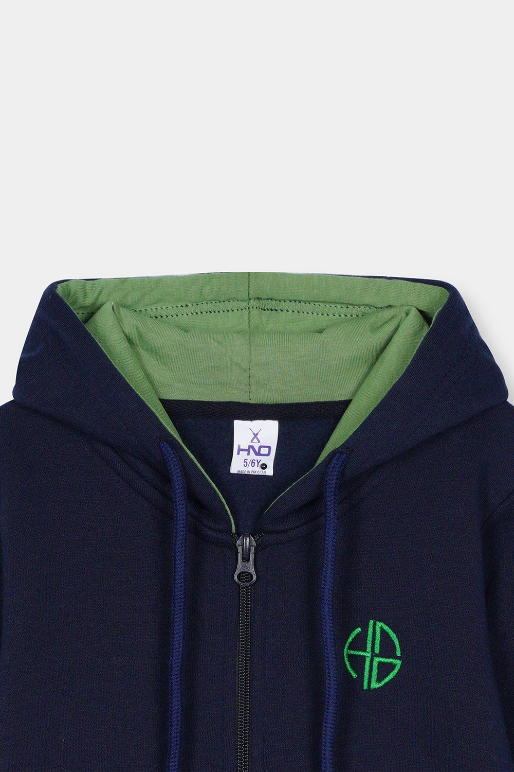 Navy Zipper Hoodie