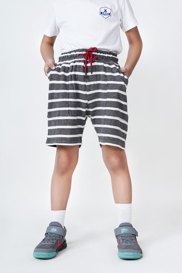 PATCH POCKET BOYS SHORTS