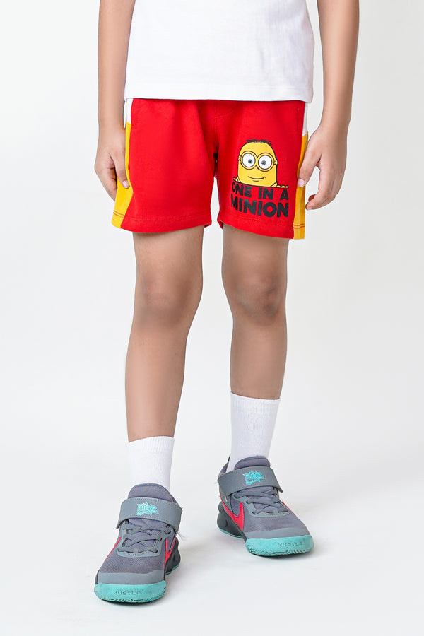 ONE IN MINION BOYS SHORTS