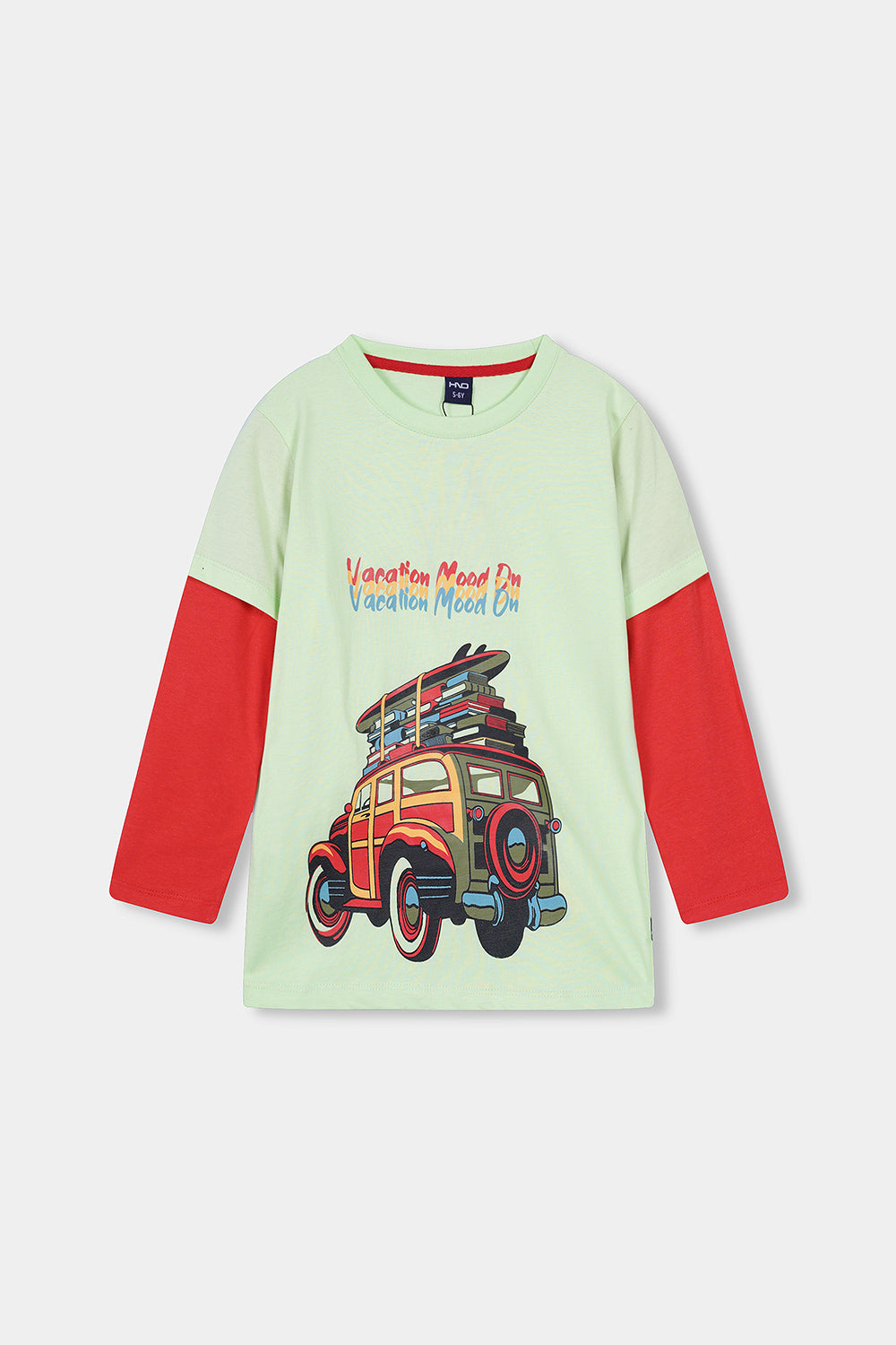 Boys Graphic Full Sleeve T-shirt