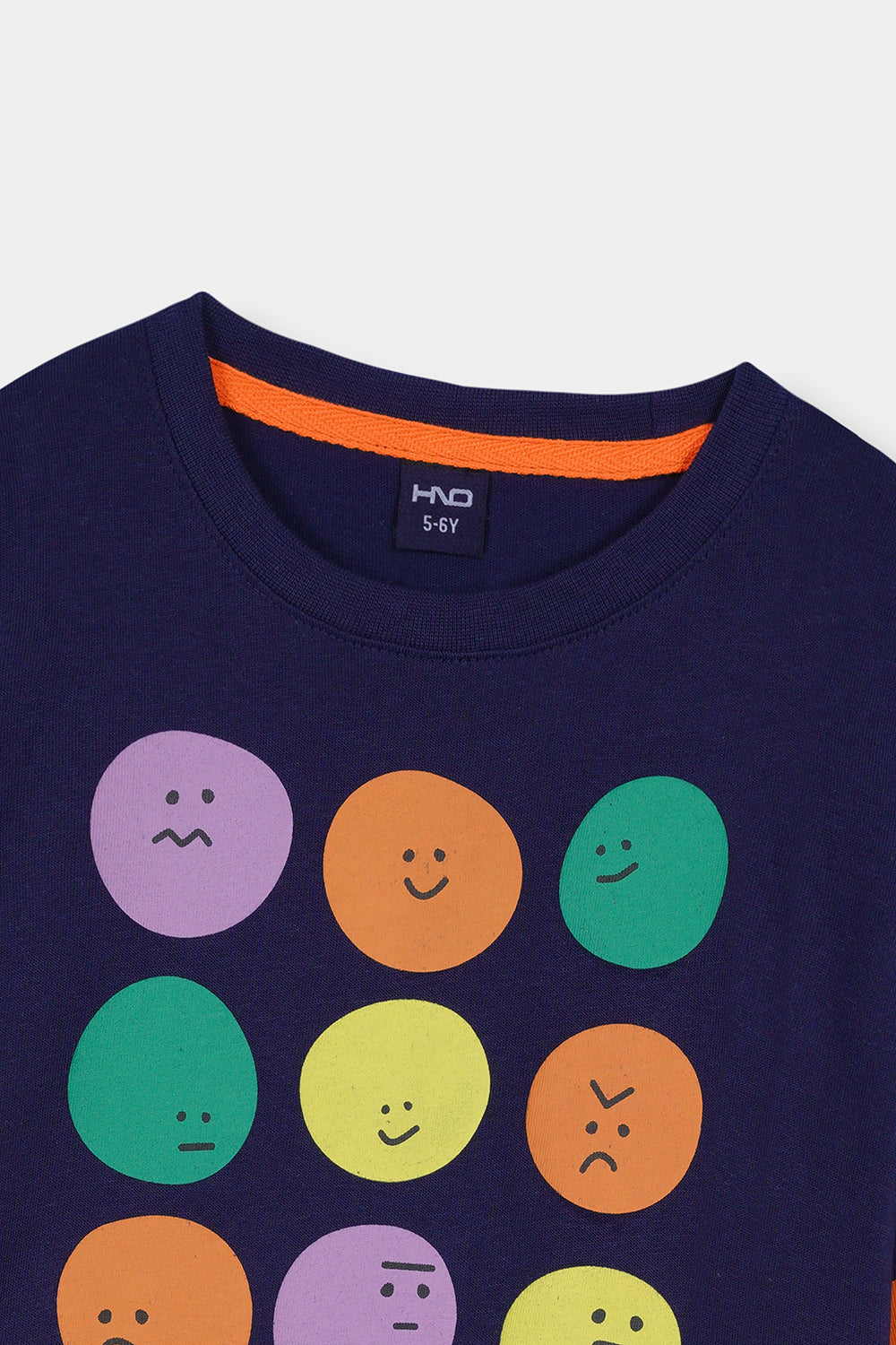 Smiley World Graphic Full Sleeve Crew Neck For Boys