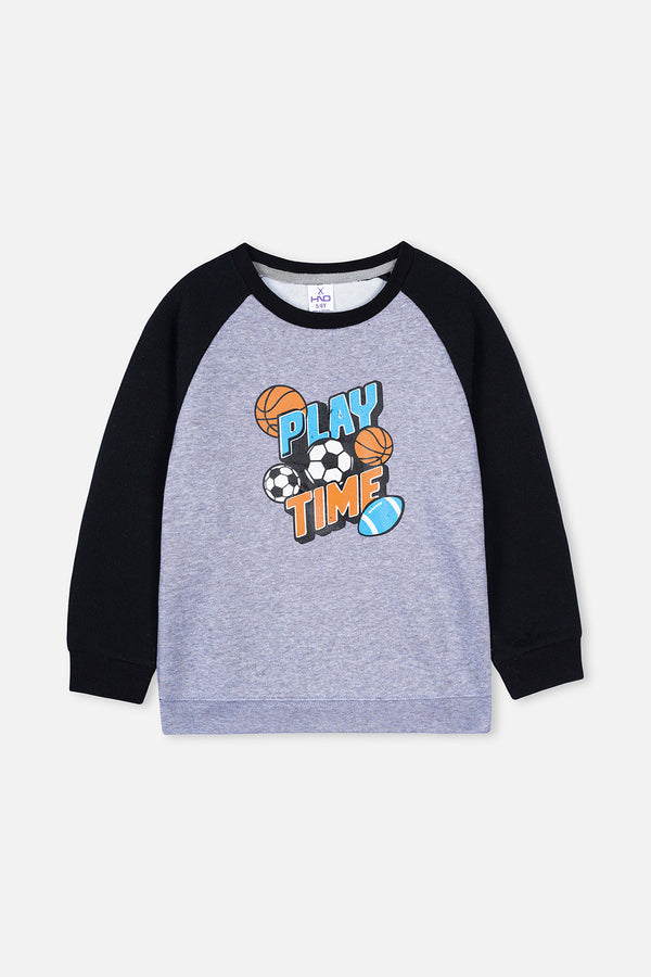 Play Time Raglan Sweatshirt