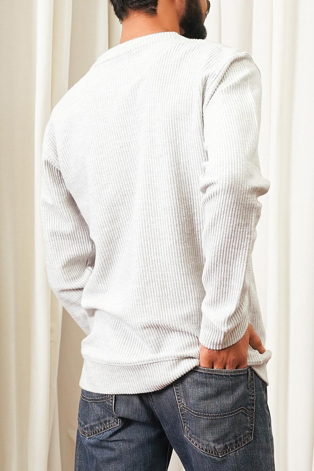 Interlock Knitted Sweat Shirt