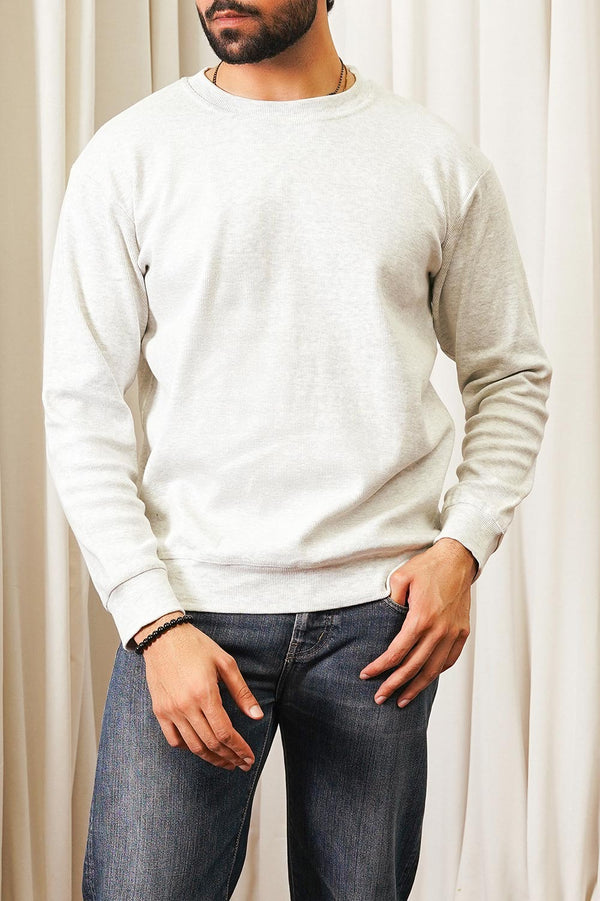 Rib Sweat Shirt For Men