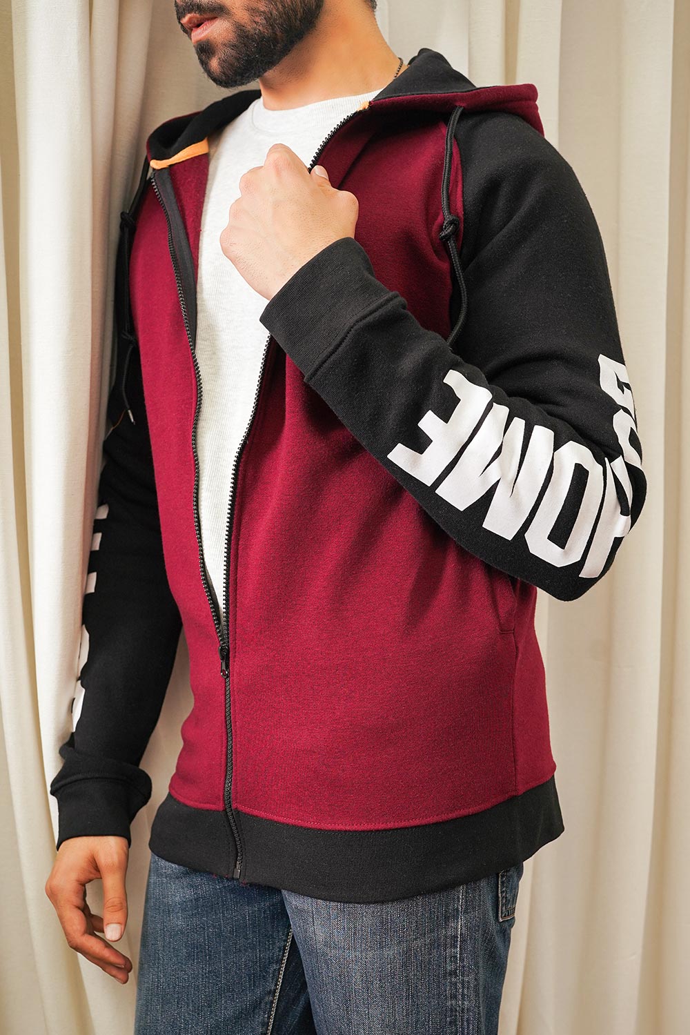 Raglan Zipper Hood