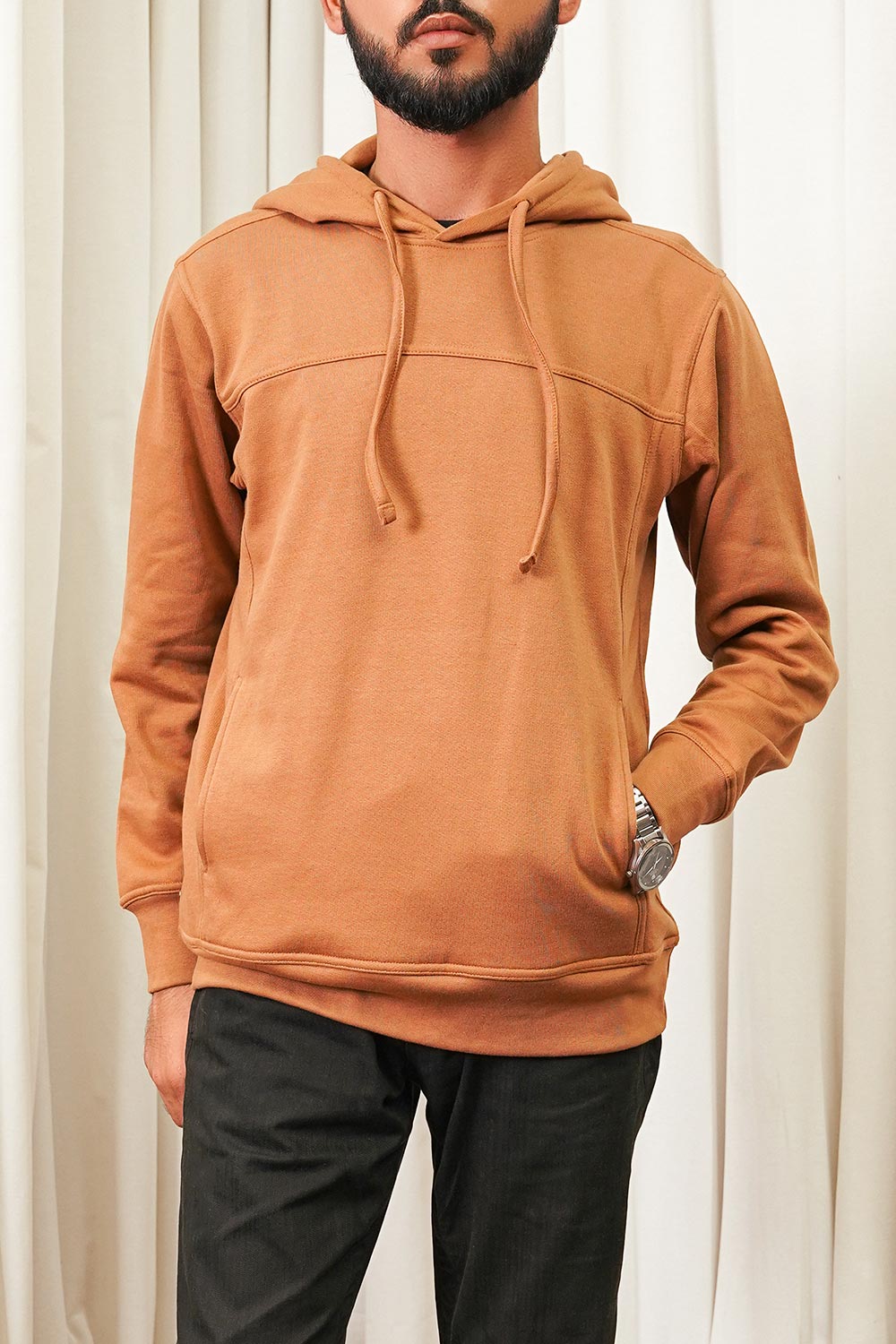 Mock Neck Hoodie