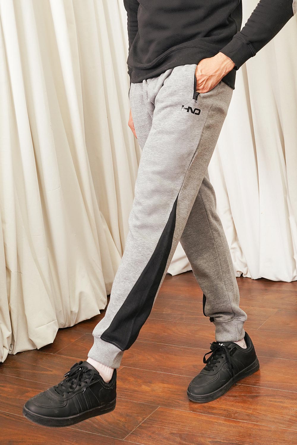 Dark Grey Mens Trouser