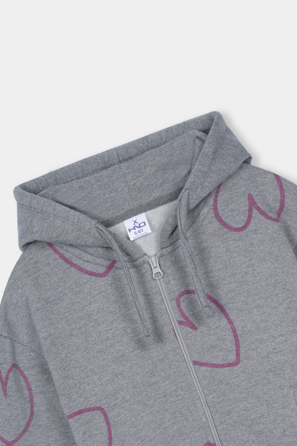 Heart Zipper Hoodie