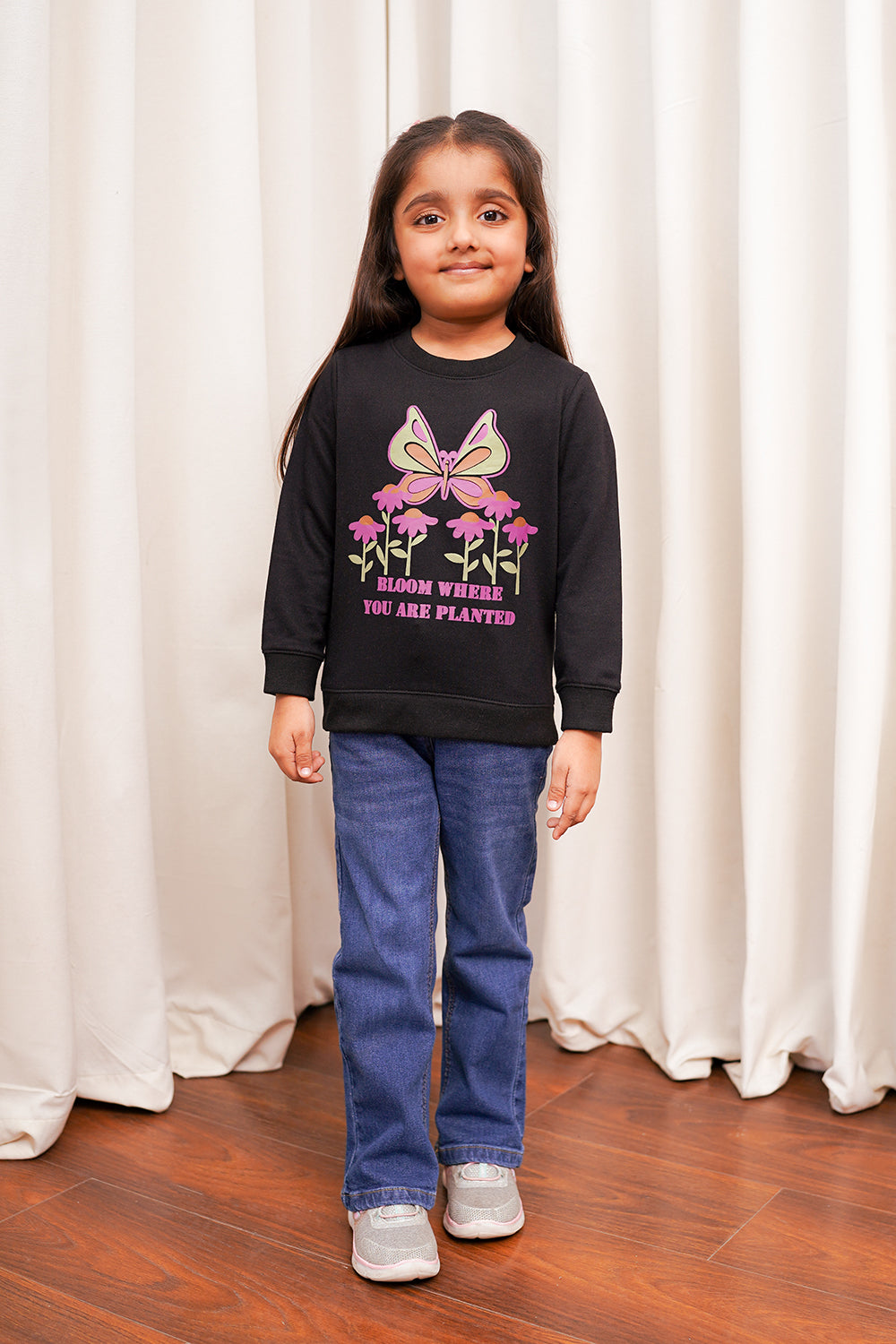 Girl's Bloom Sweat Shirt