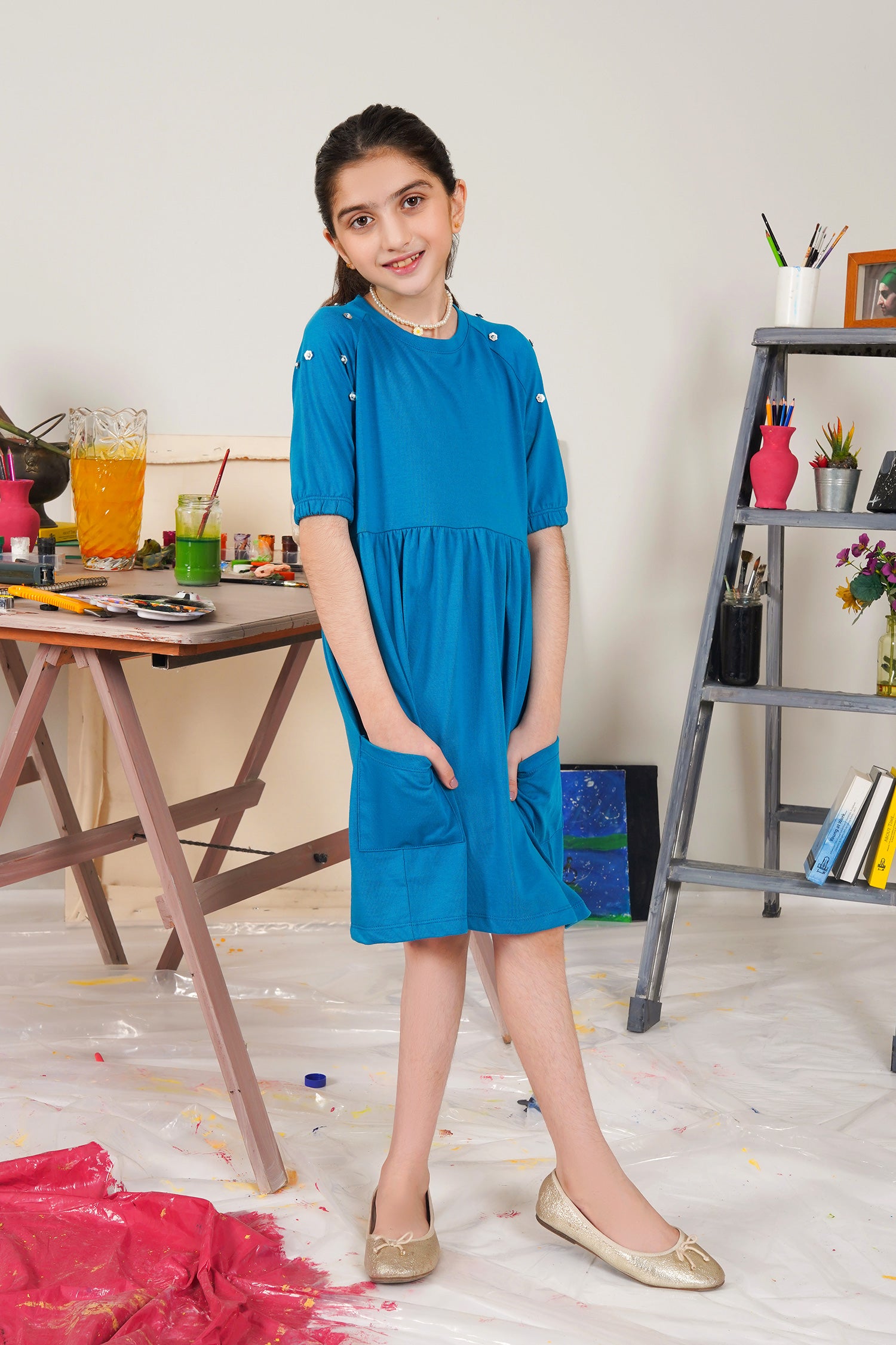 Girls Pearl Dress