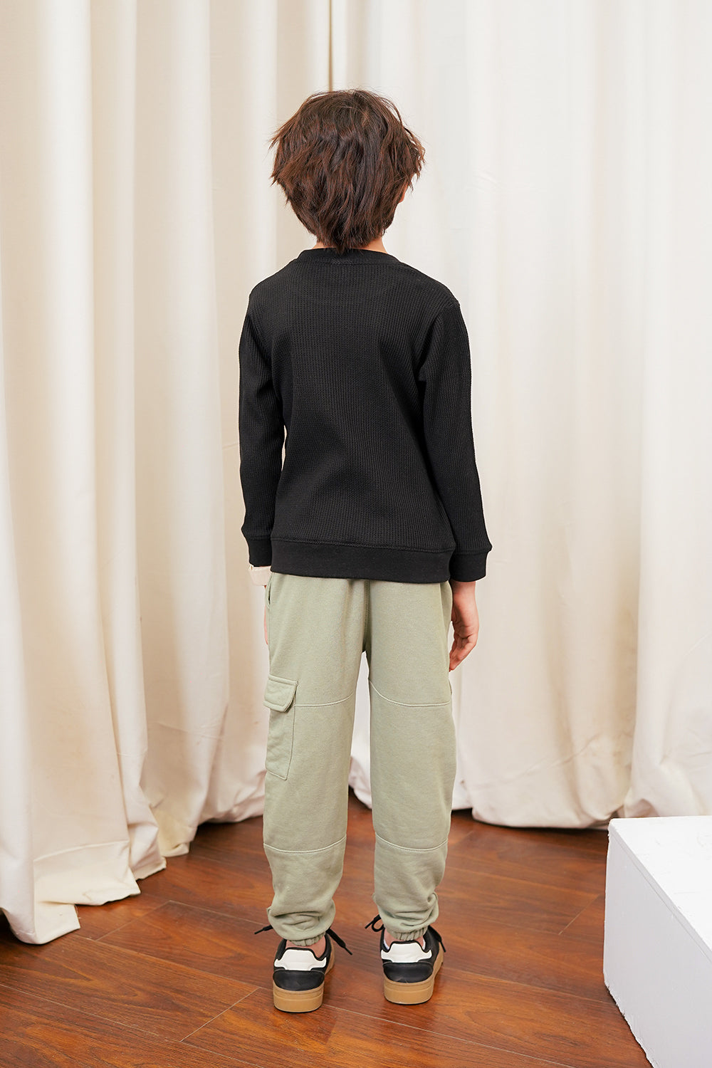 Cargo Sweat Pants For Boys