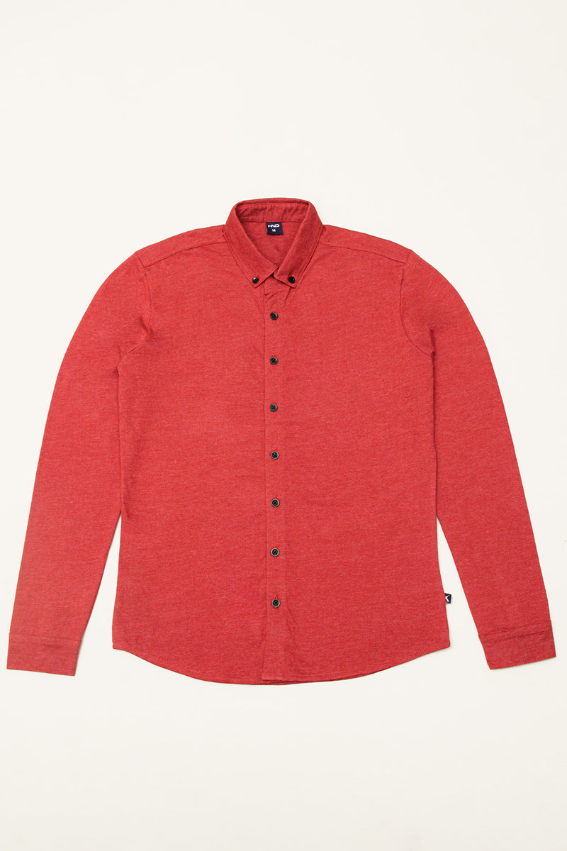 Men's Button Down Knit Shirt – HOPE NOT OUT