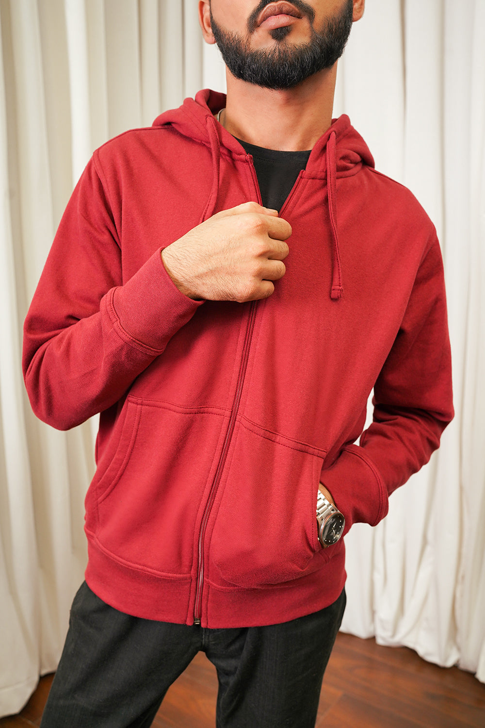 Zipper Hoodie For Men