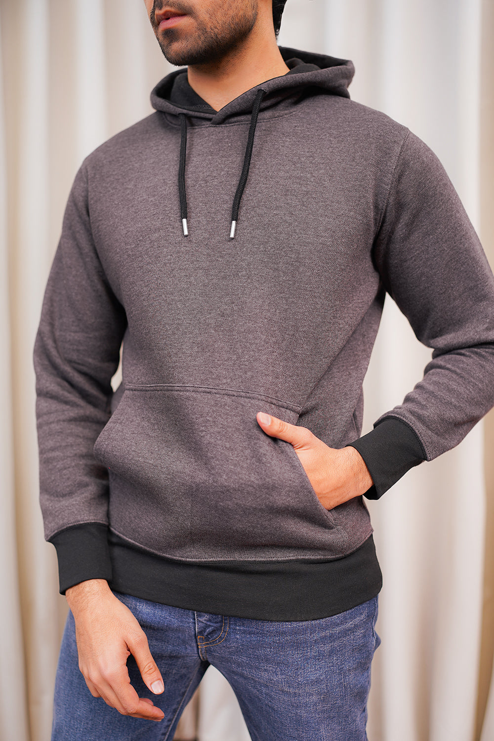 Charcoal Grey Hoodie