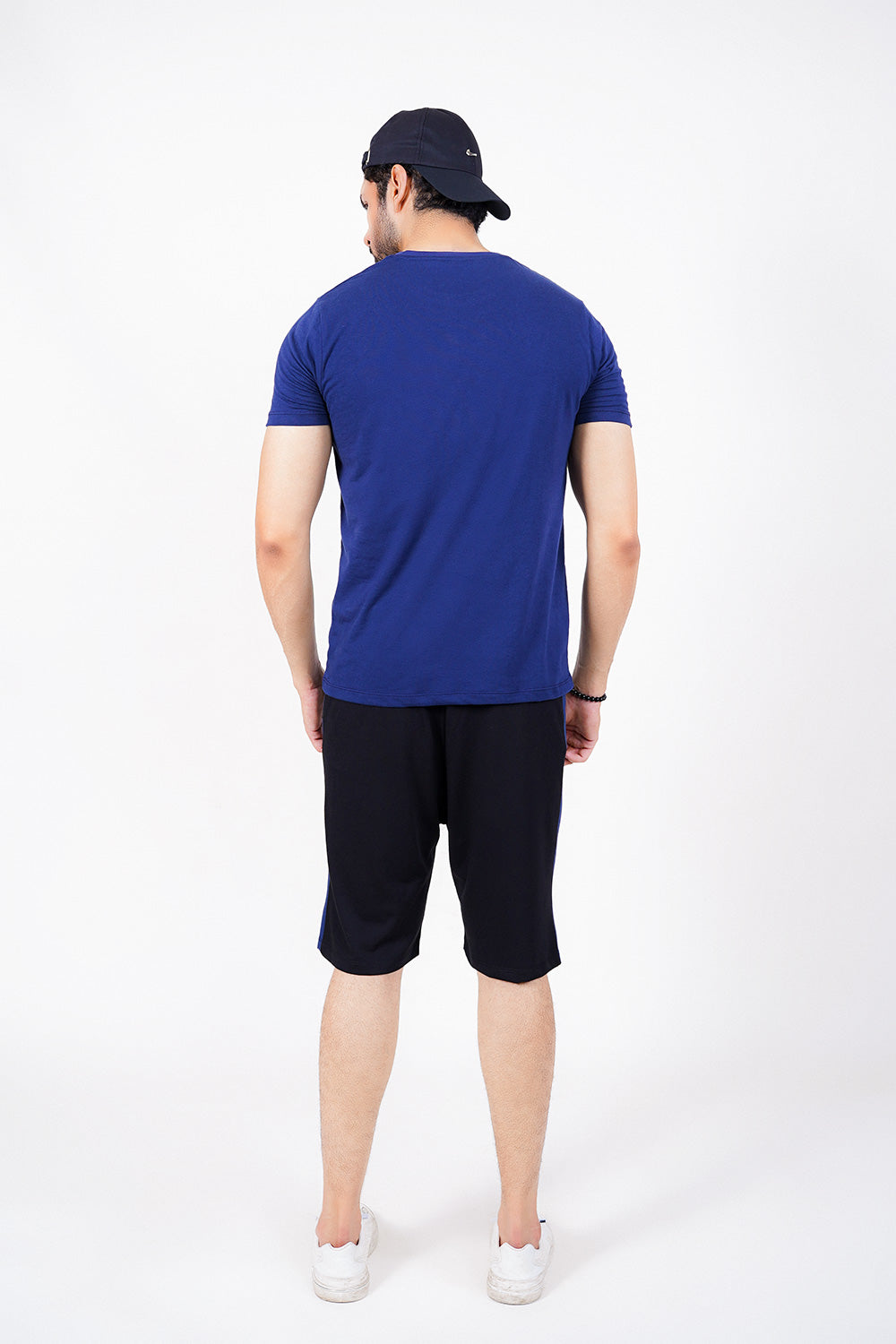 Colour Block Short With Functional Zip