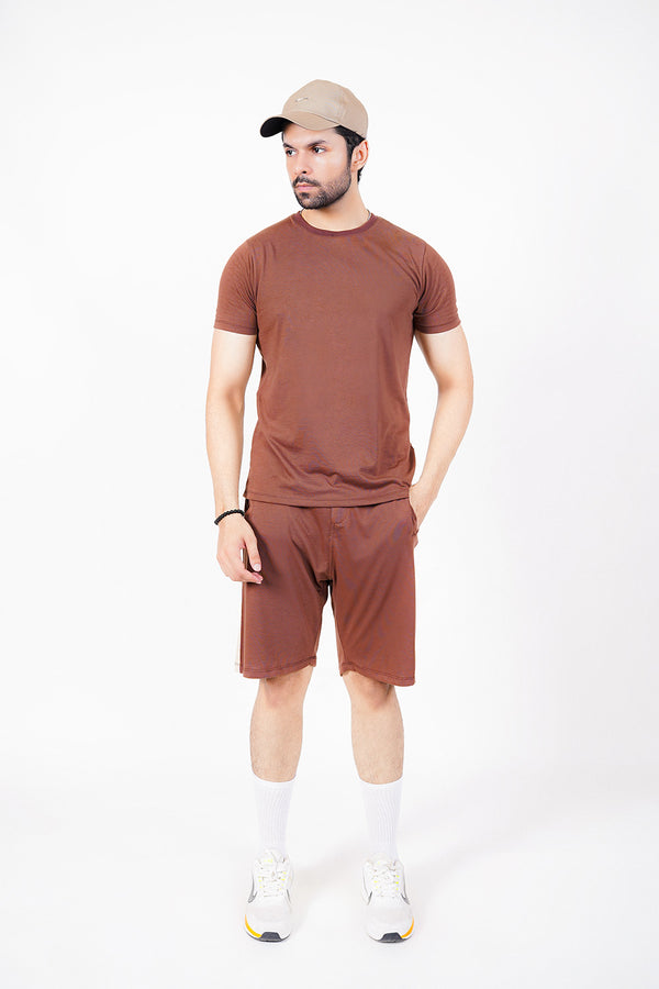 Panelled Pant Style Shorts