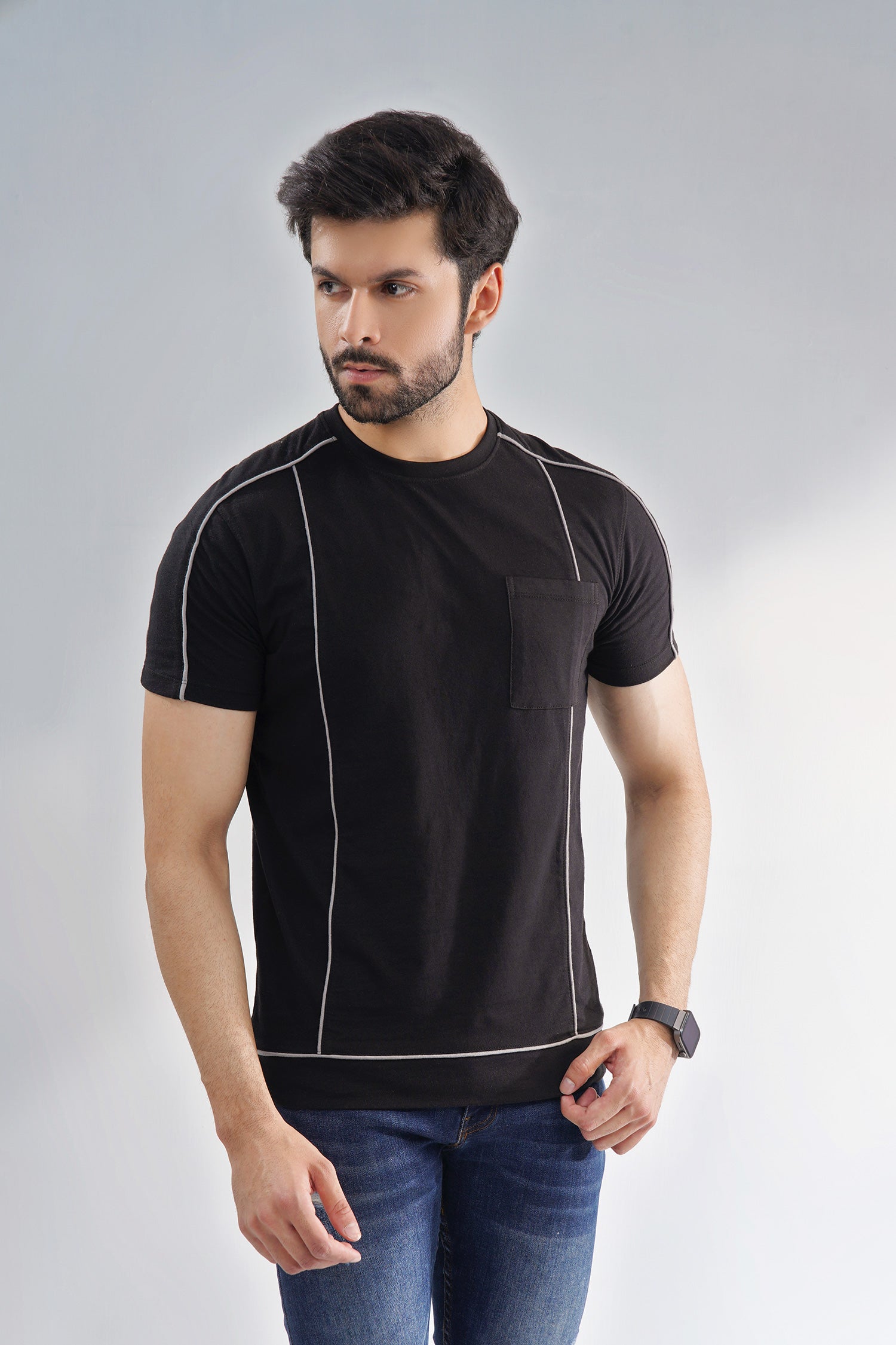 Black T-Shirt For Men