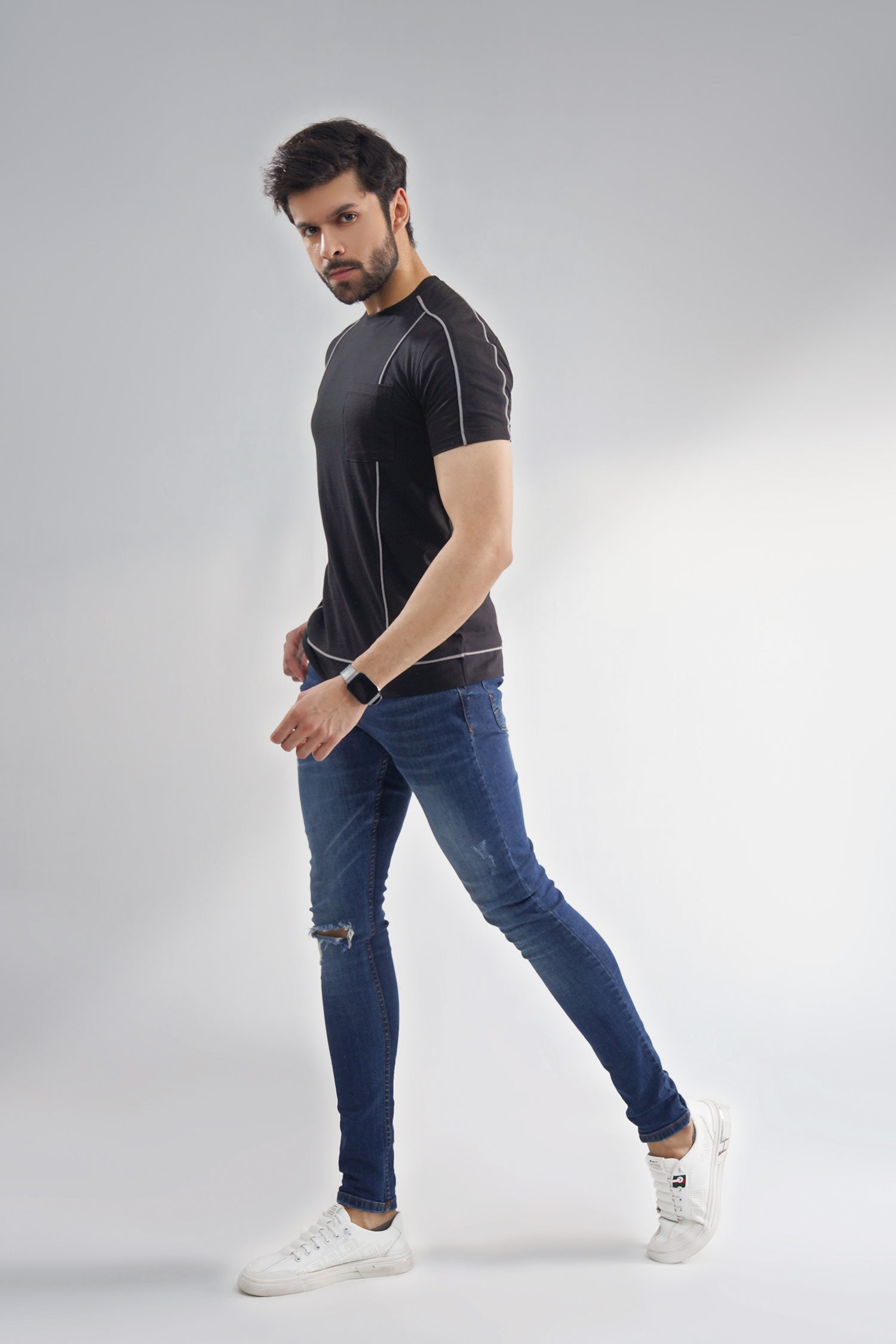 Black T-Shirt For Men