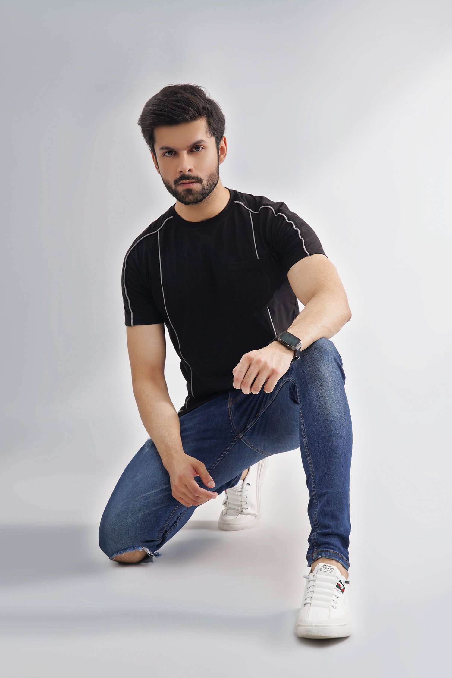 Black T-Shirt For Men