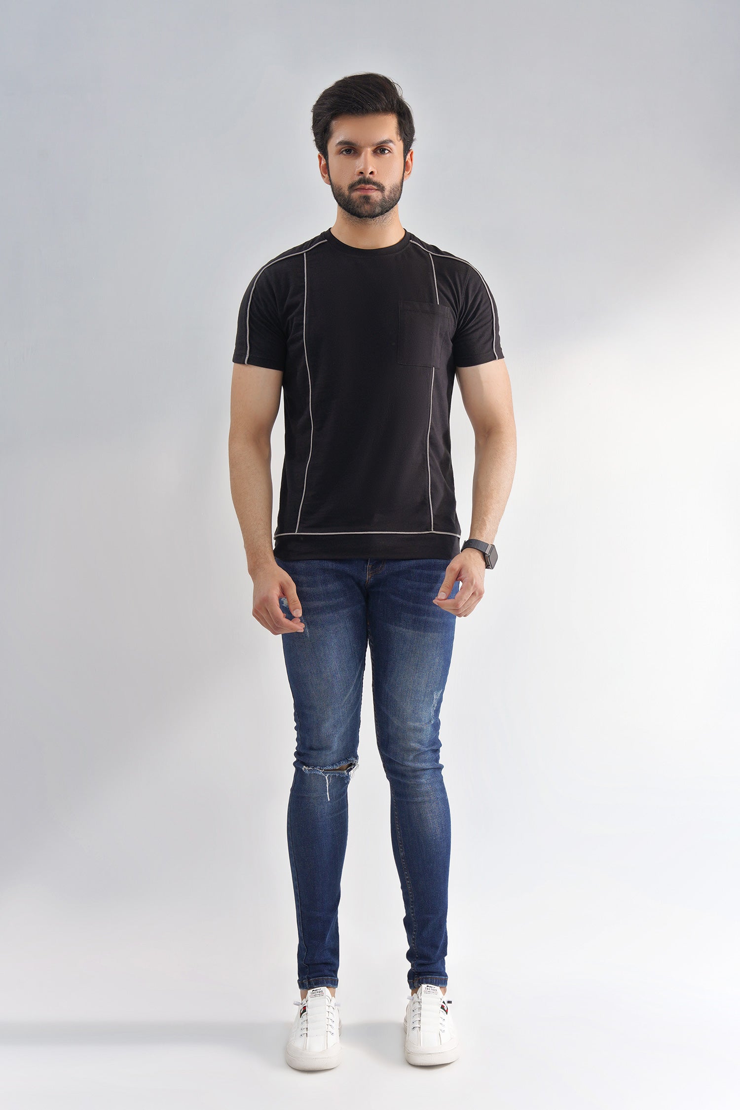 Black T-Shirt For Men