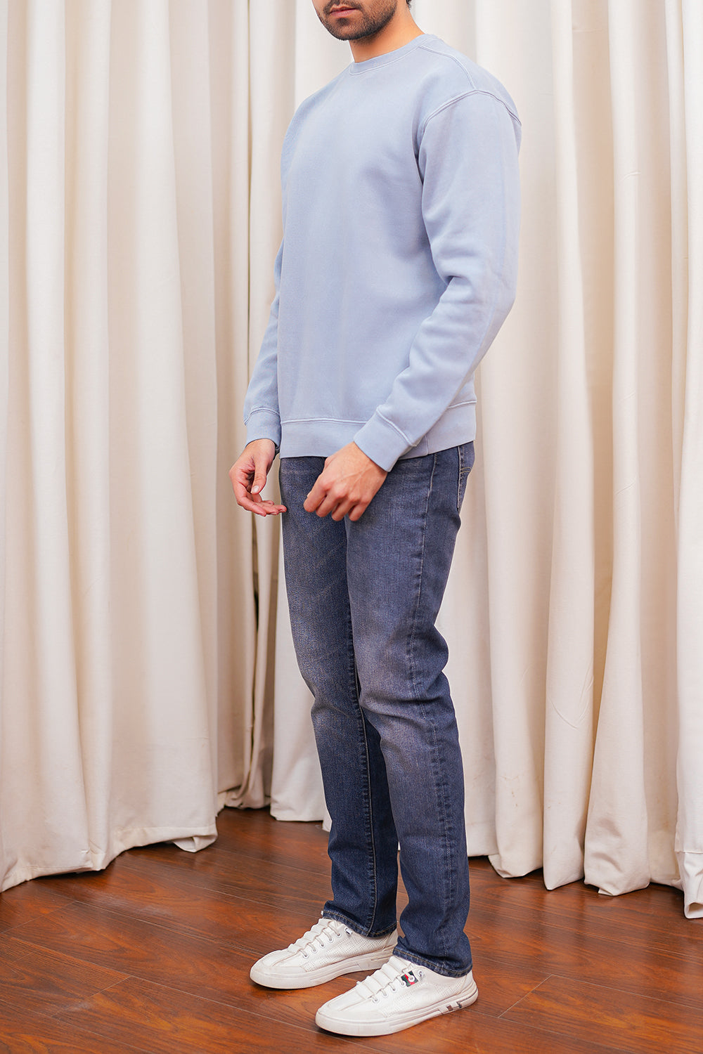 Basic Blue Sweatshirt