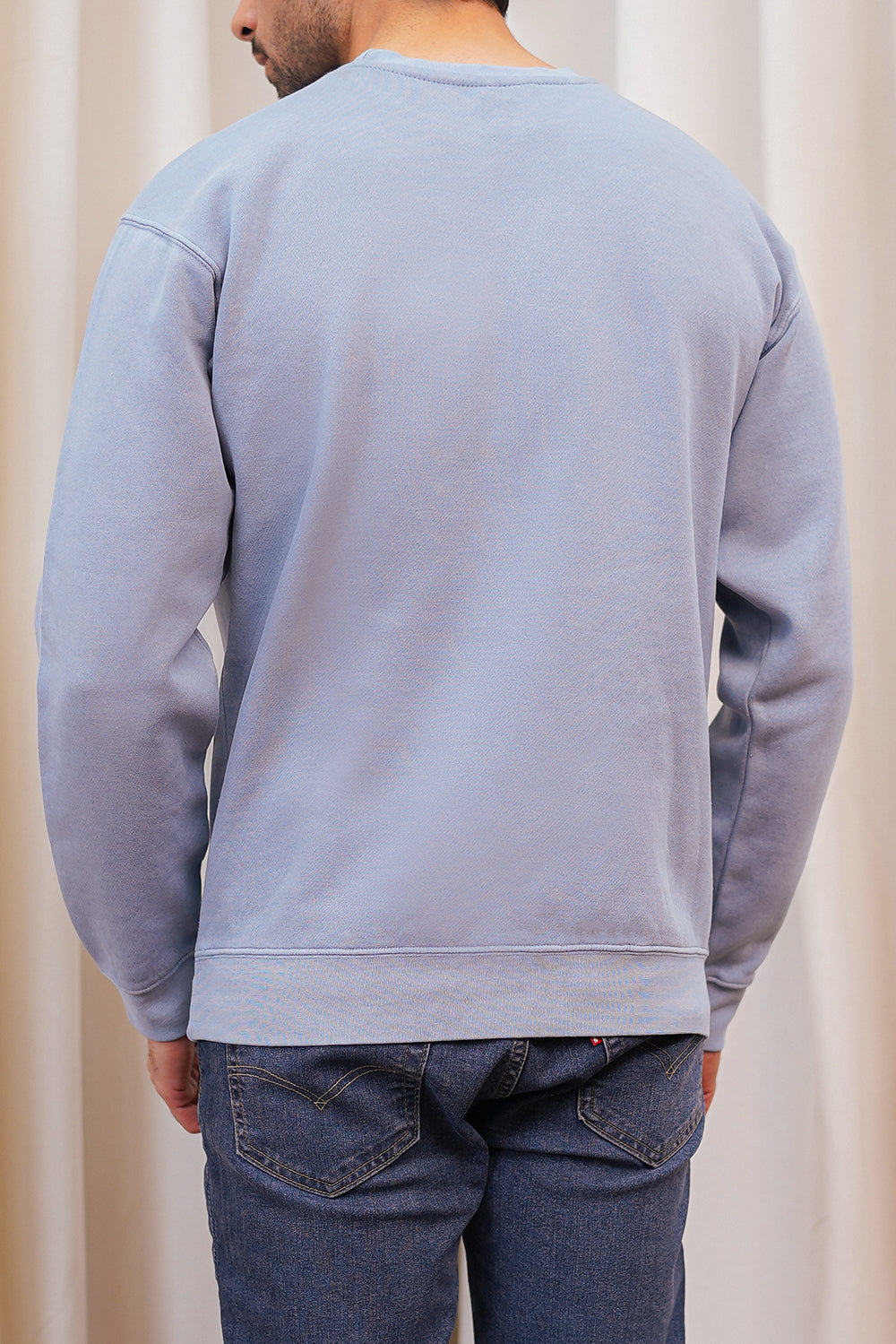 Basic Blue Sweatshirt