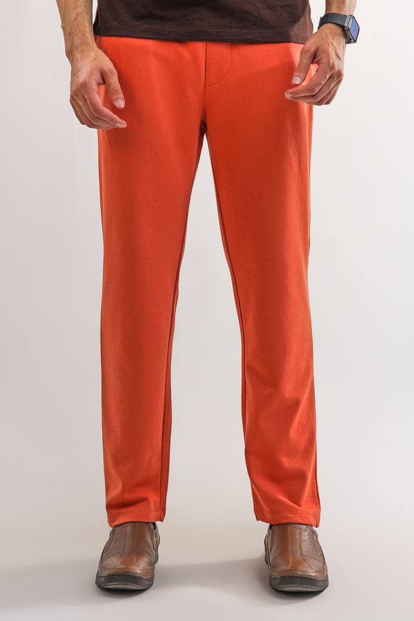 Men Bone Pocket Rust Trouser