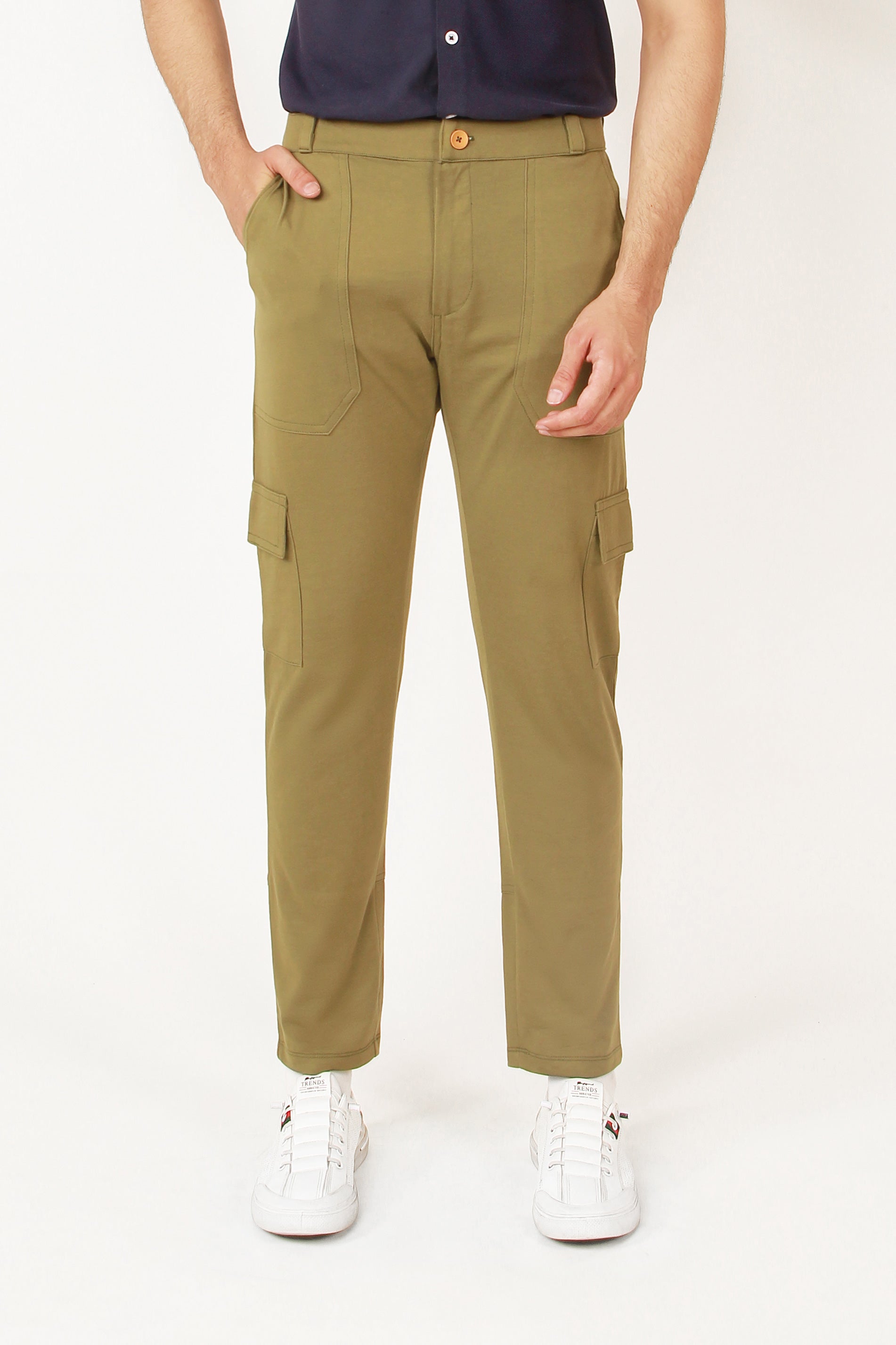 KNITTED CARGO PANT