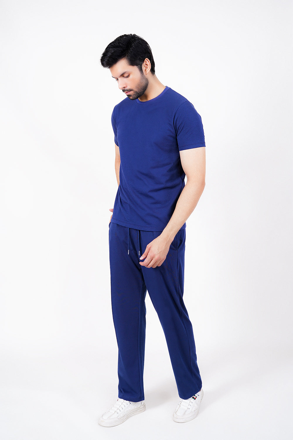 Navy Relax Fit Trouser