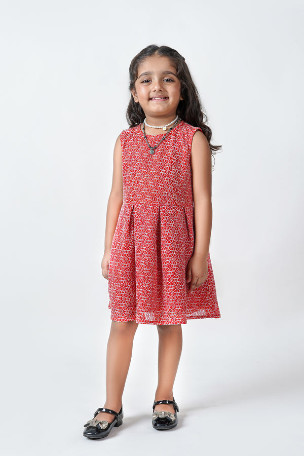 Pleated Frock For Girls