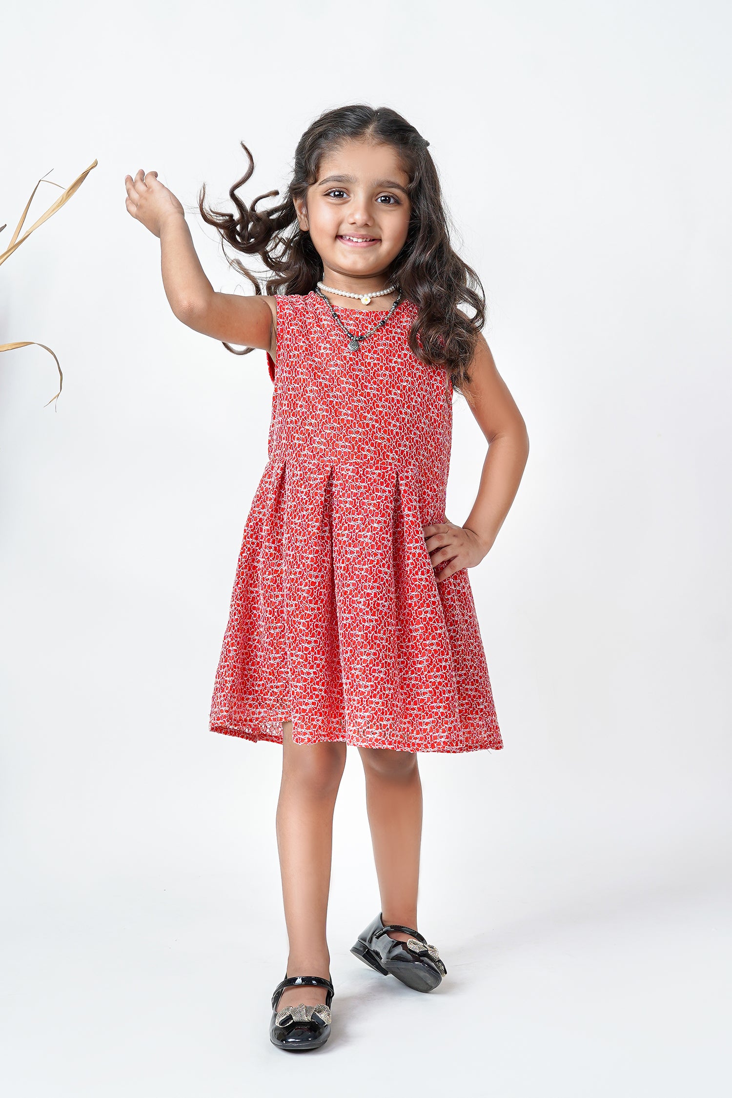 Pleated Frock For Girls