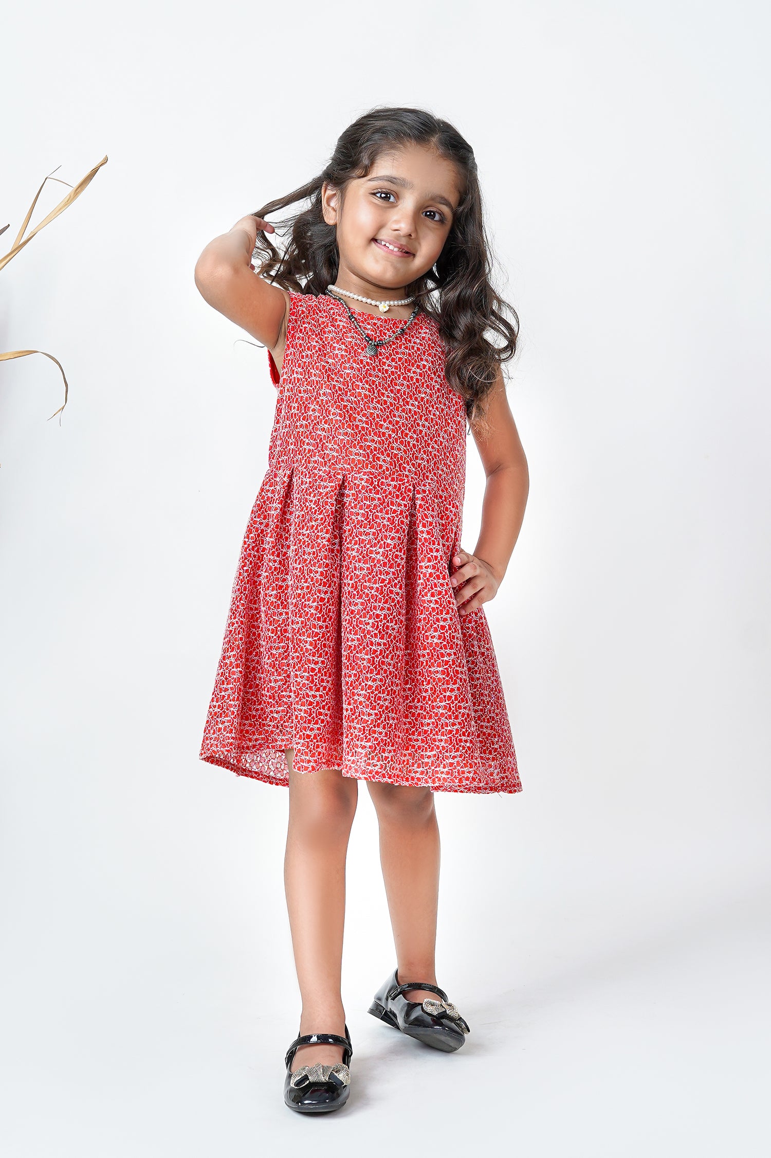 Pleated Frock For Girls