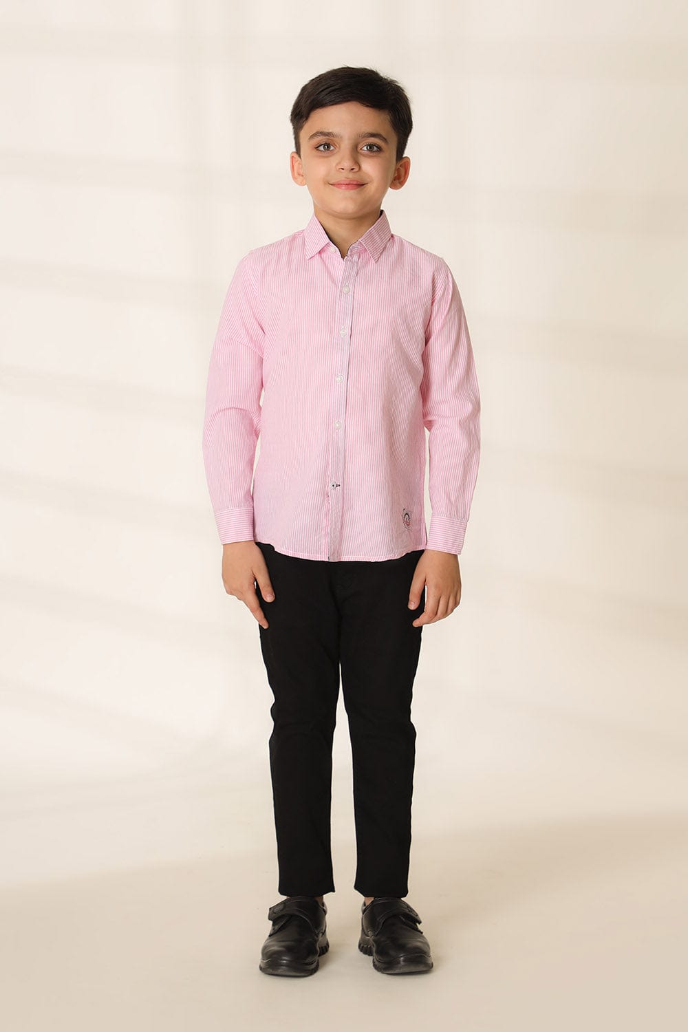 Hope Not Out by Shahid Afridi Boys Casual Shirt Boys Pink Linning Casual Shirt