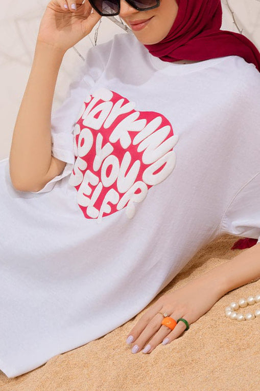 Stay Kind Drop Shoulder T-Shirt