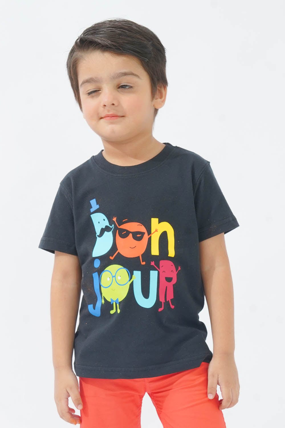 Hope Not Out by Shahid Afridi Boys Knit T-Shirt Graphic T-Shirt