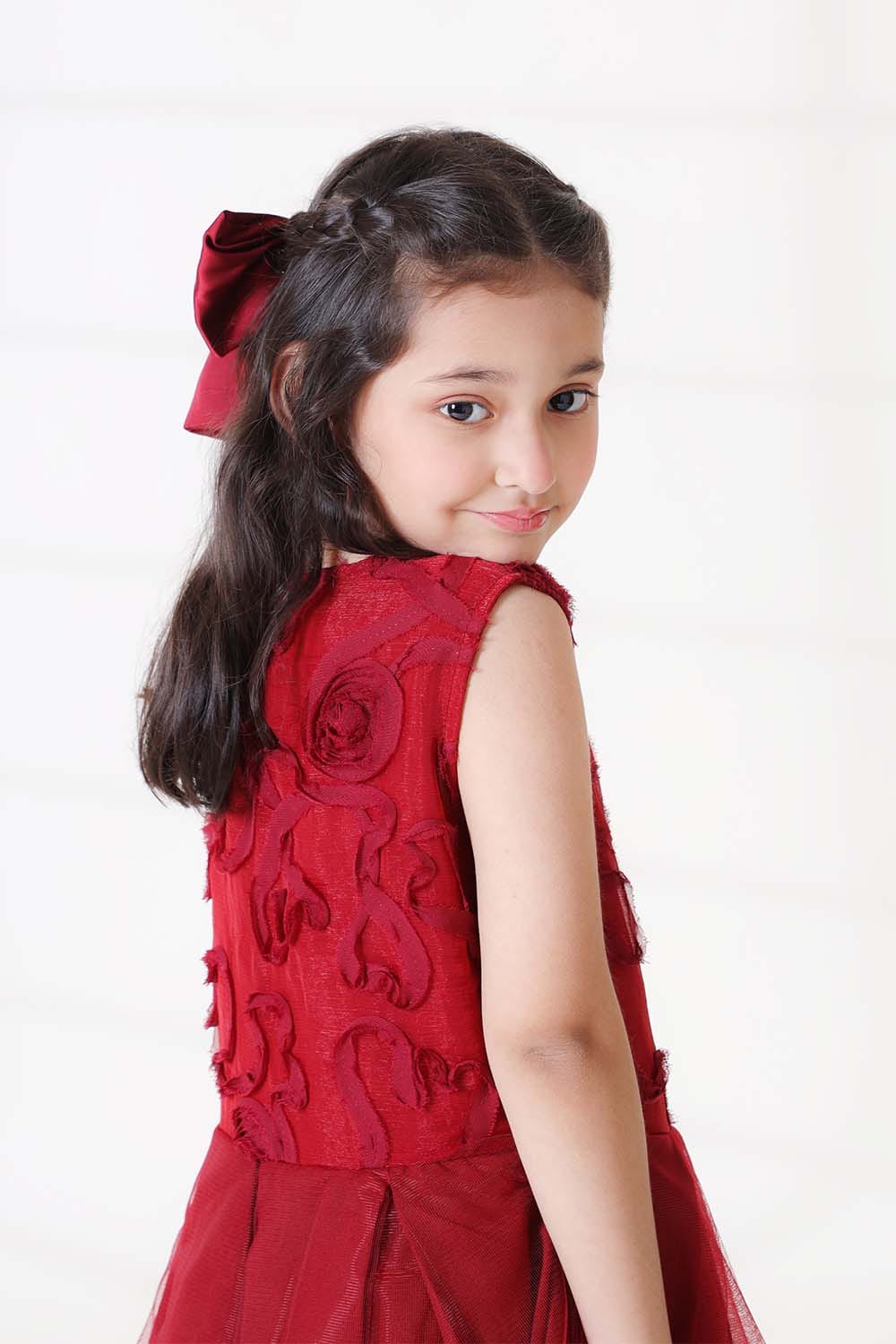 Hope Not Out by Shahid Afridi Eastern Girls Frocks Kids Girls Fance Net Frouck Mehron