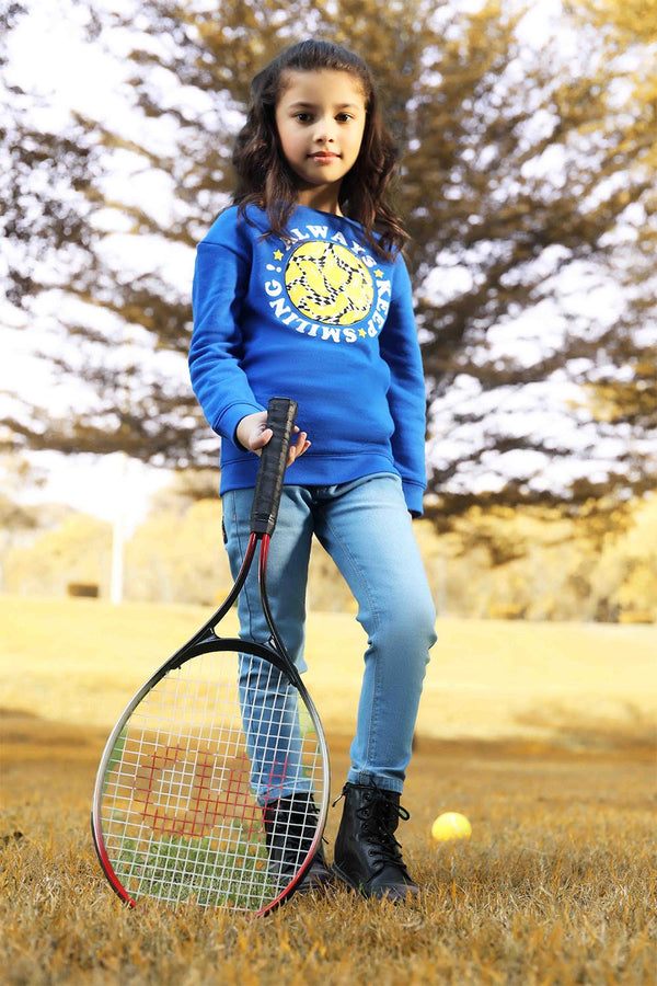 Hope Not Out by Shahid Afridi Girls Sweat Shirt GIRLS PRINTED SWEAT SHIRT