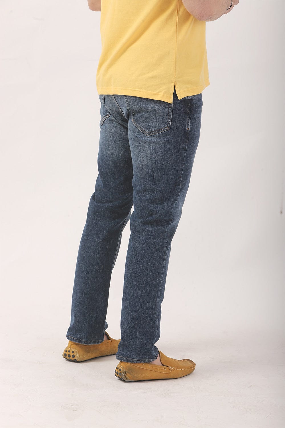 Hope Not Out by Shahid Afridi Men Jeans Slim Straight Fit Stretch Denim