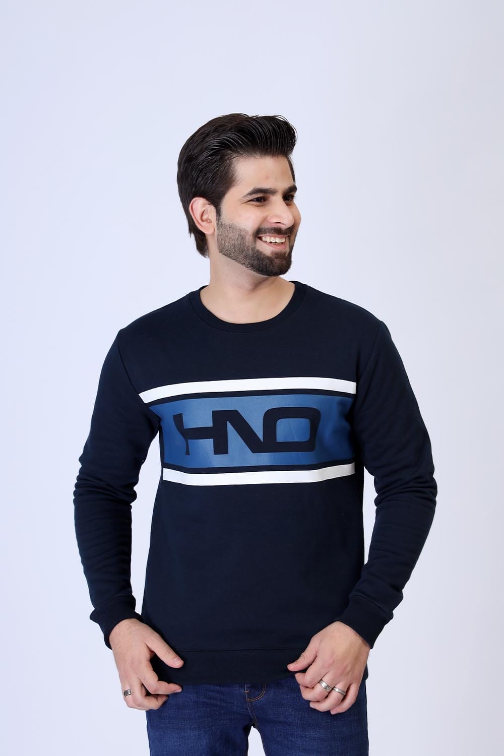 Hope Not Out by Shahid Afridi Men Sweat Shirt HNO Printed Sweat Shirt