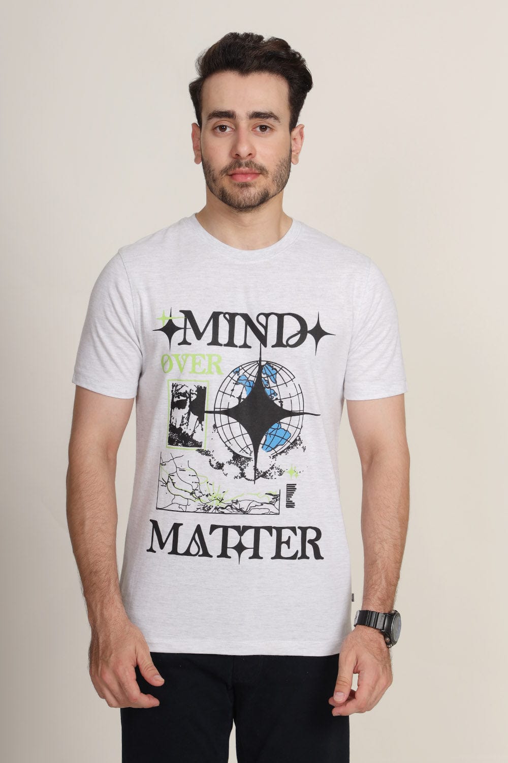 Hope Not Out by Shahid Afridi Men T-Shirt Mind Over Matter Graphic T-Shirt